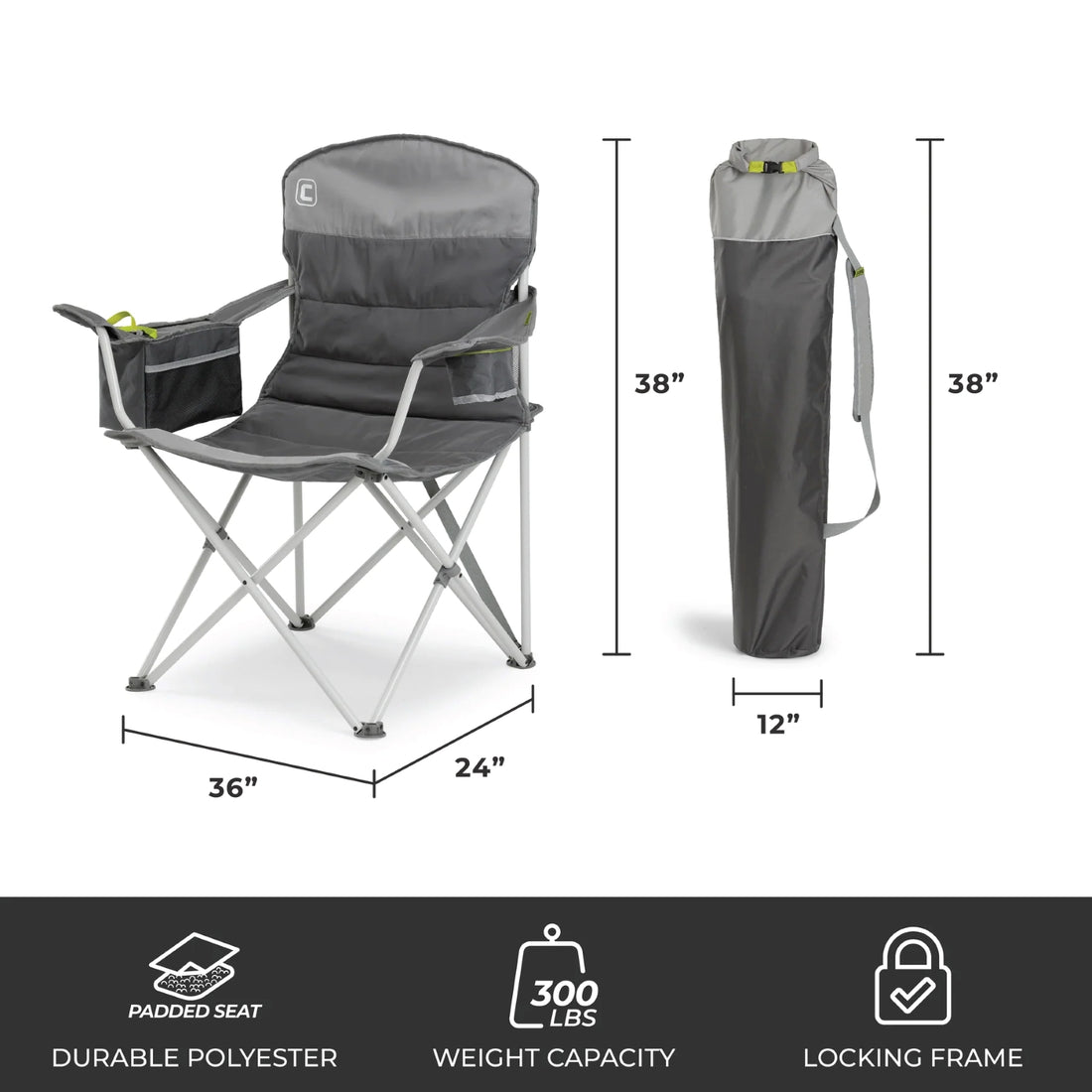 CORE Cooler Quad Chair Padded