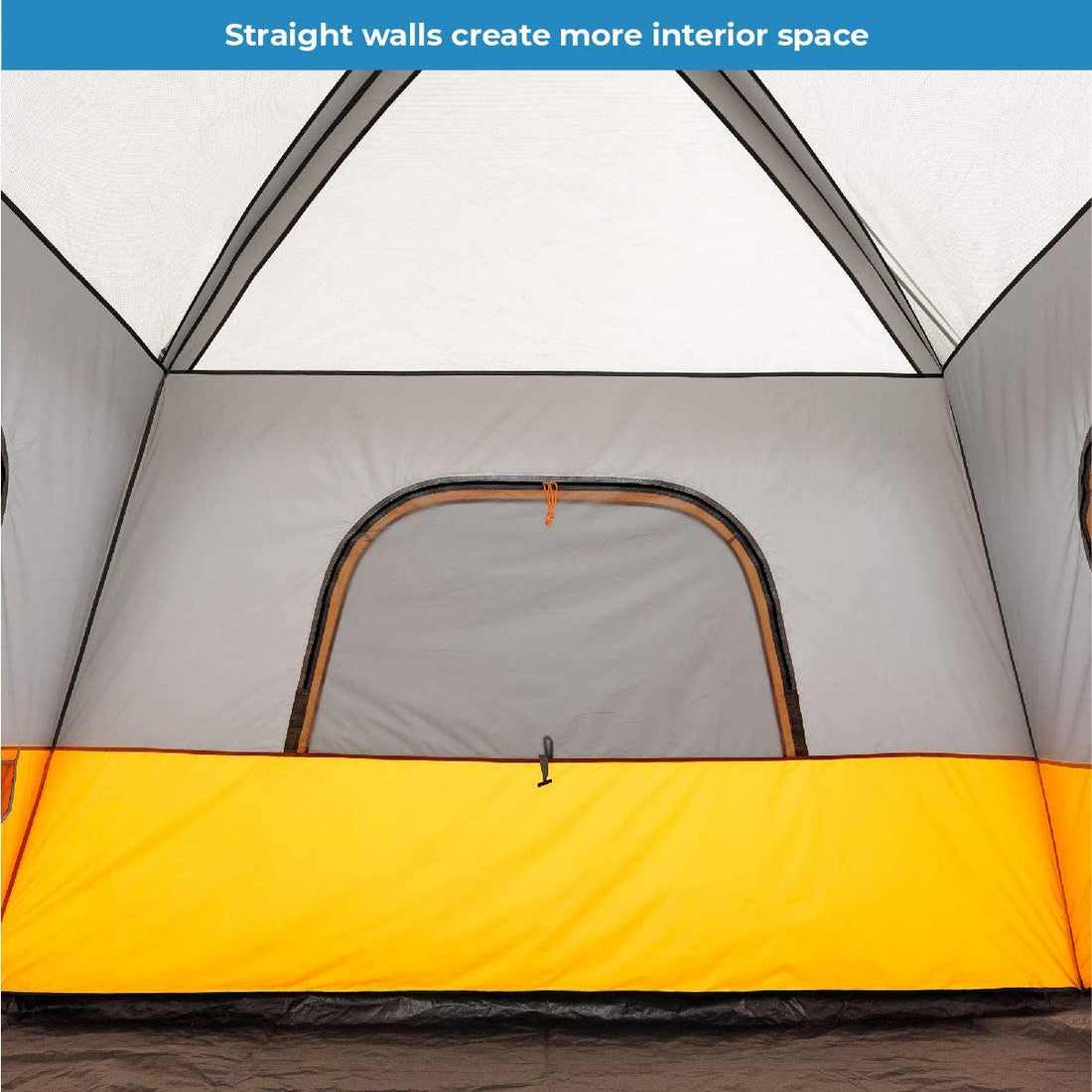 CORE 6 Person Straight Wall Cabin Tent 10' x 9'