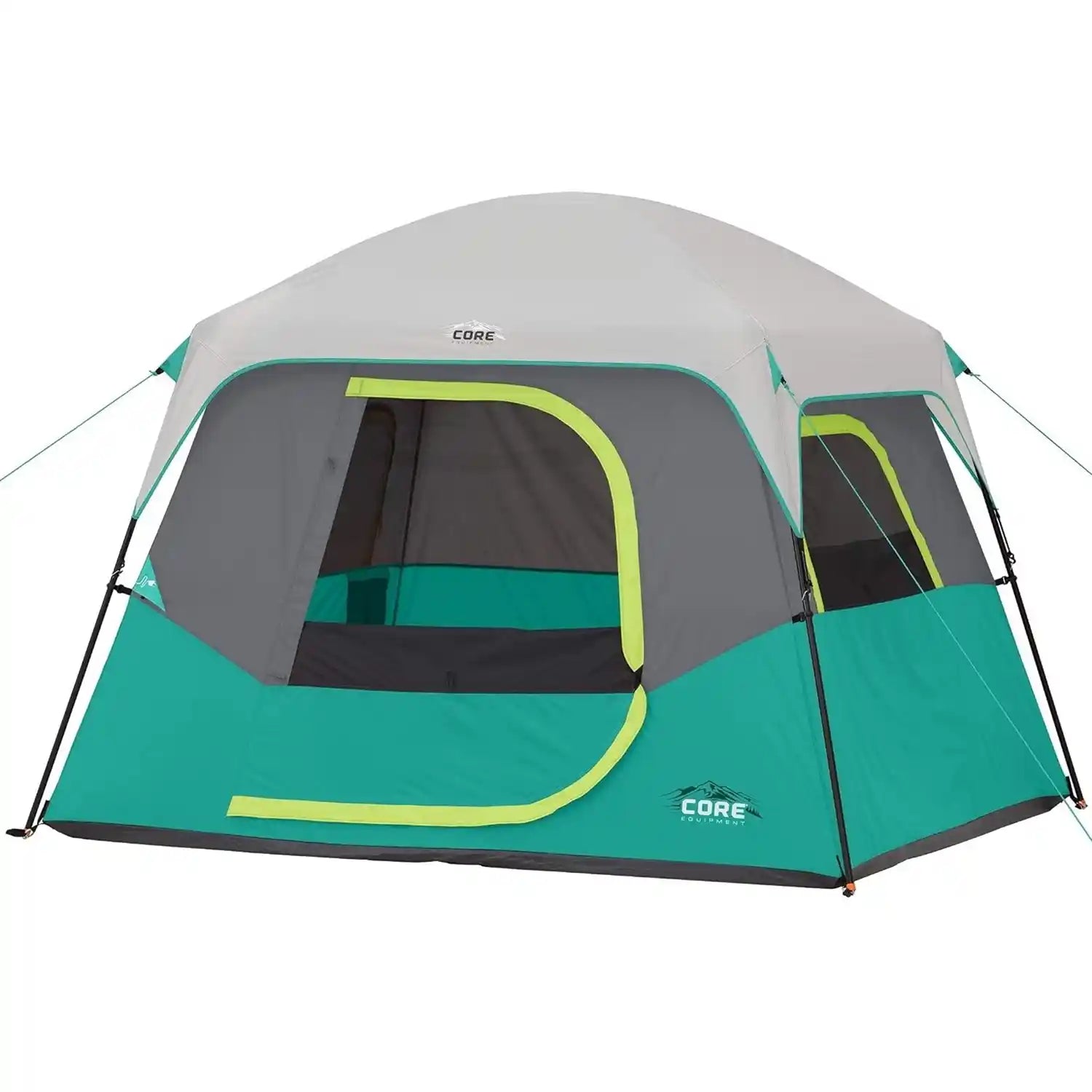 CORE 4 Person Straight Wall Cabin Tent 8' x 7'