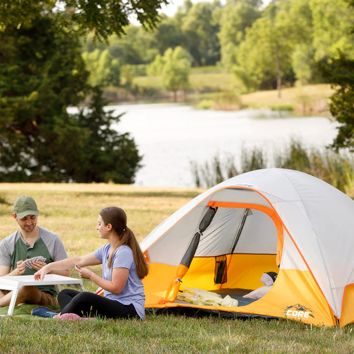 CORE 3 Person Dome Backpacking Tent 7' x 7'