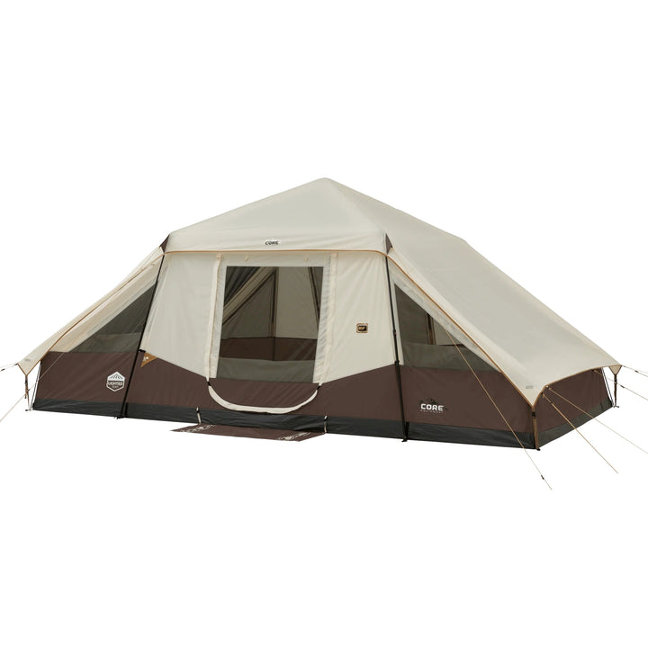 CORE 10 Person Lighted Instant Pyramid Tent 16' x 9'