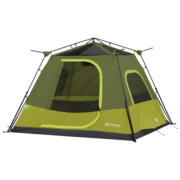 OUTDOOR 4 Person Instant Cabin Tent 8' x 7'