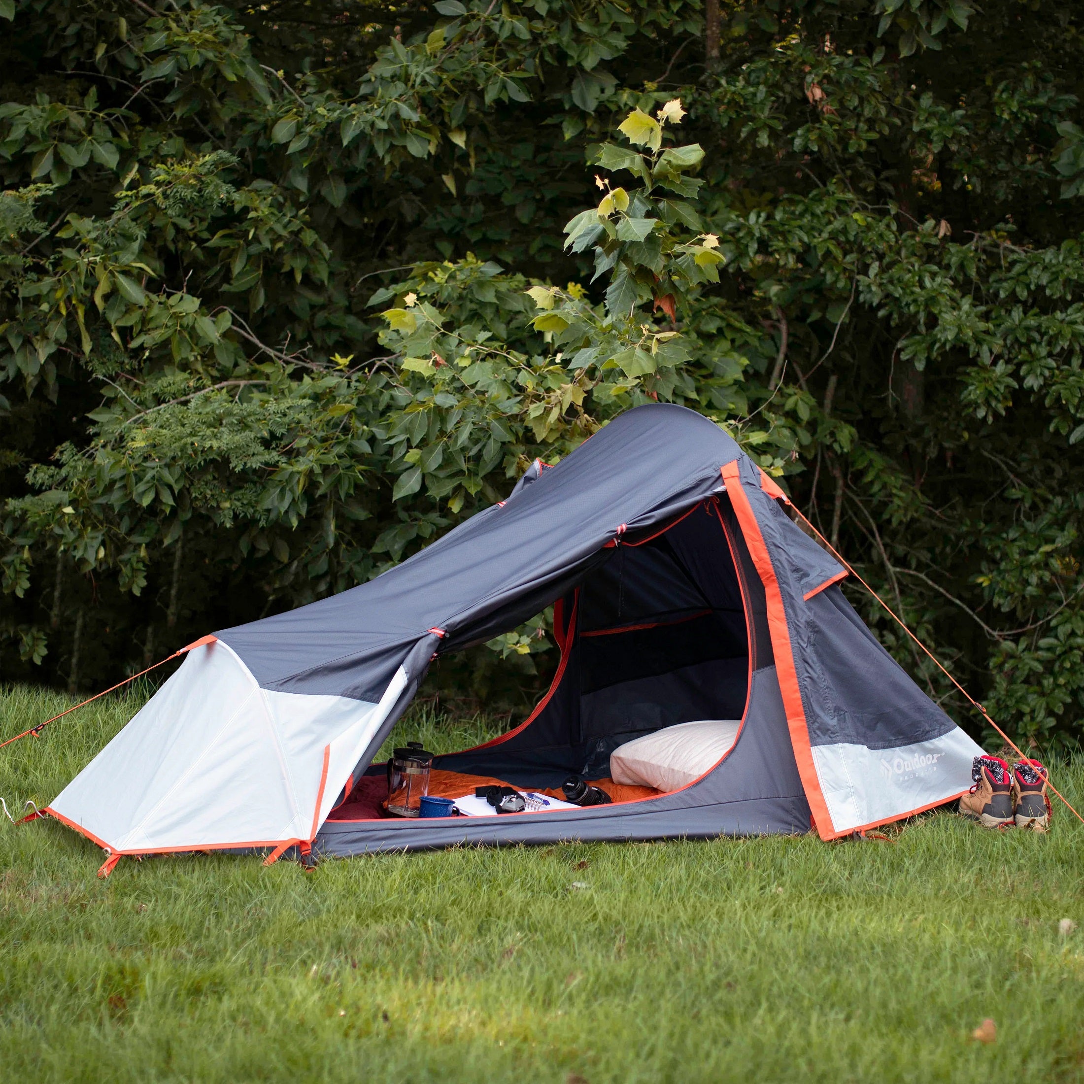 OUTDOOR 2 Person Backpacking Dome Tent 8' x 4'
