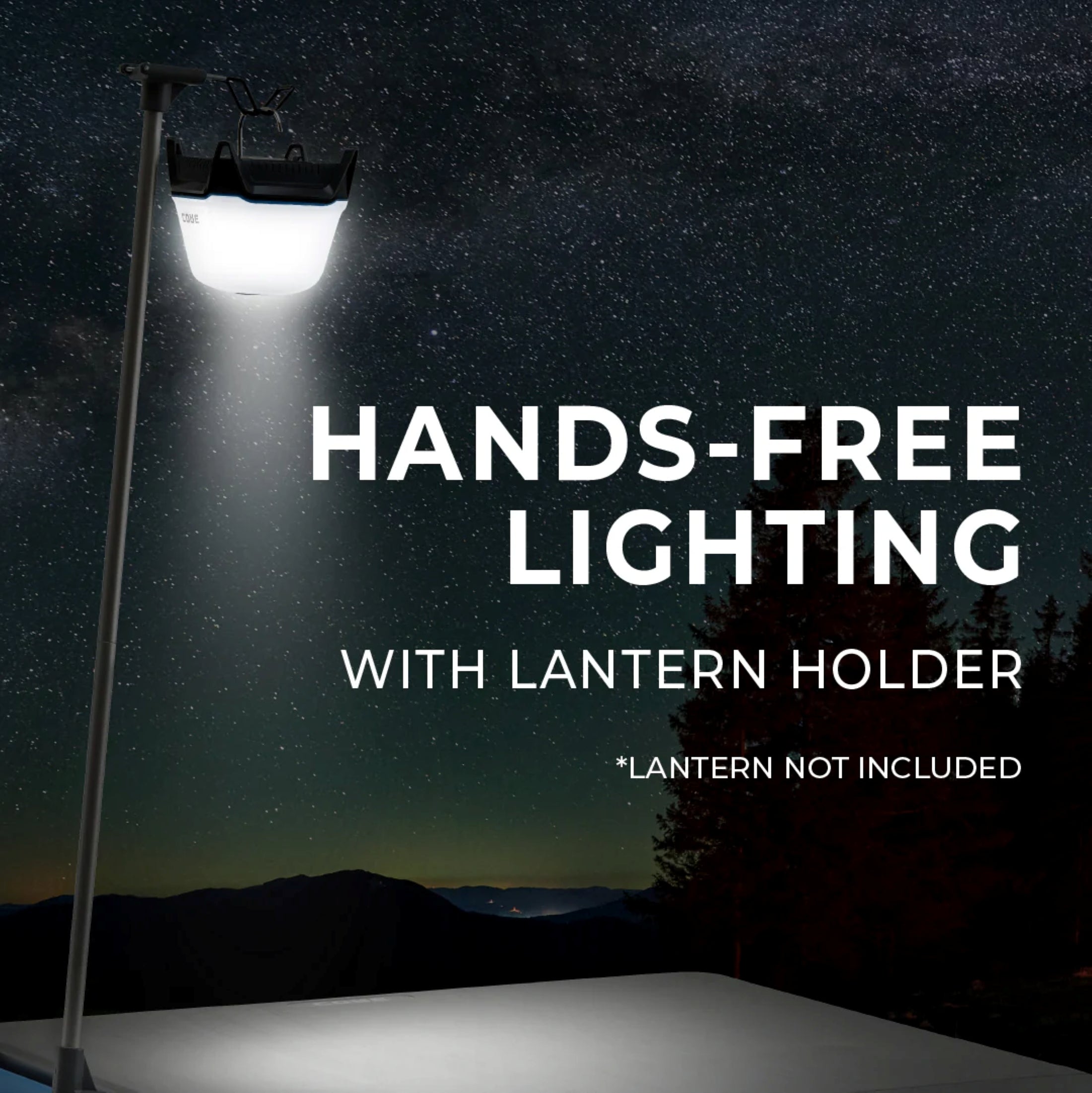 طاولة خارجية CORE مقاس 4 أقدام مع FlexRail