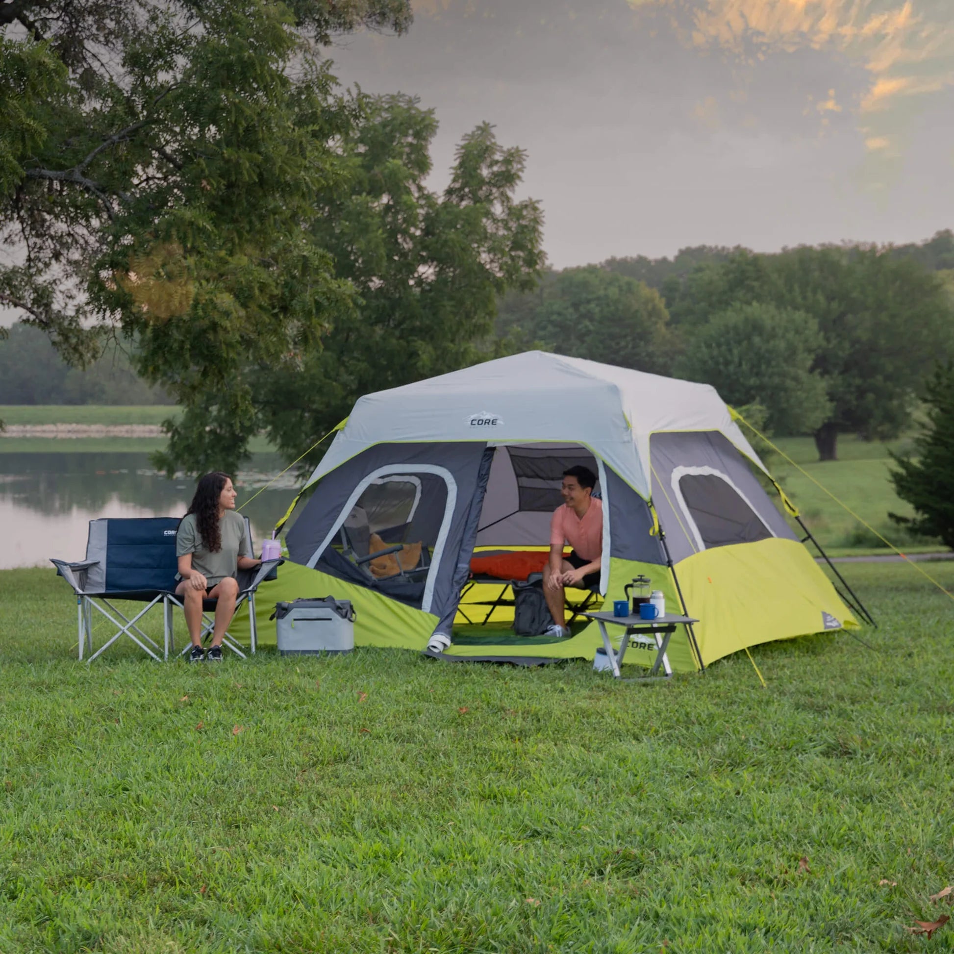 CORE 6 Person Instant Cabin Tent 11' x 9'