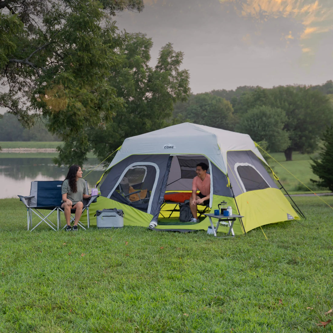 CORE 6 Person Instant Cabin Tent 11' x 9'