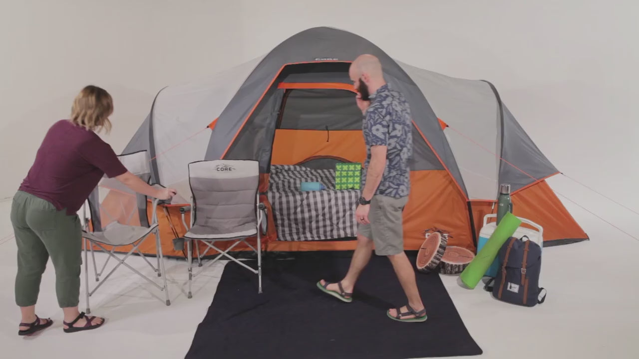 خيمة CORE ذات القبة الممتدة لـ 9 أشخاص 16 × 9 قدم 