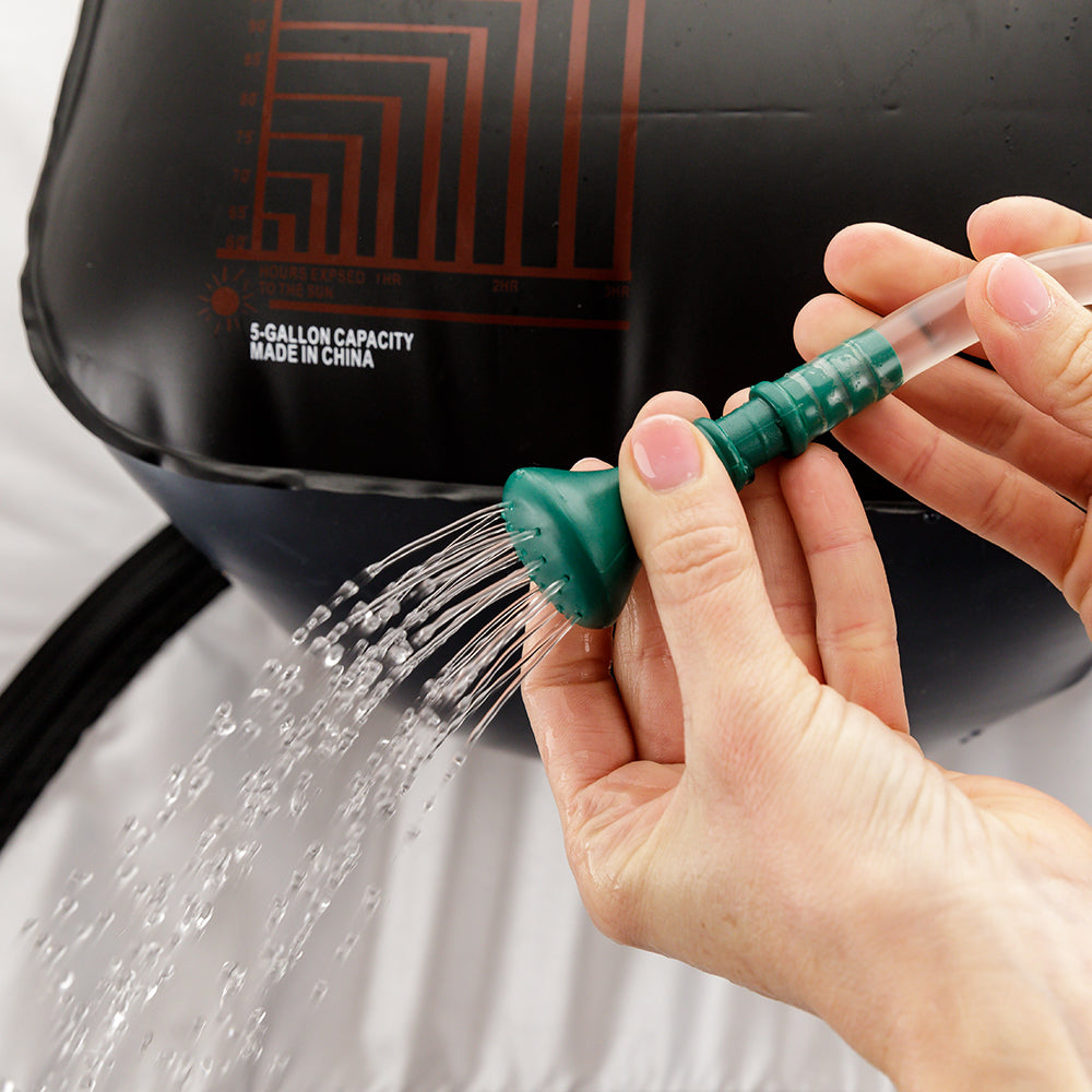 خيمة استحمام فورية من CORE بمساحة 7 × 3.5 قدم مكونة من غرفتين 