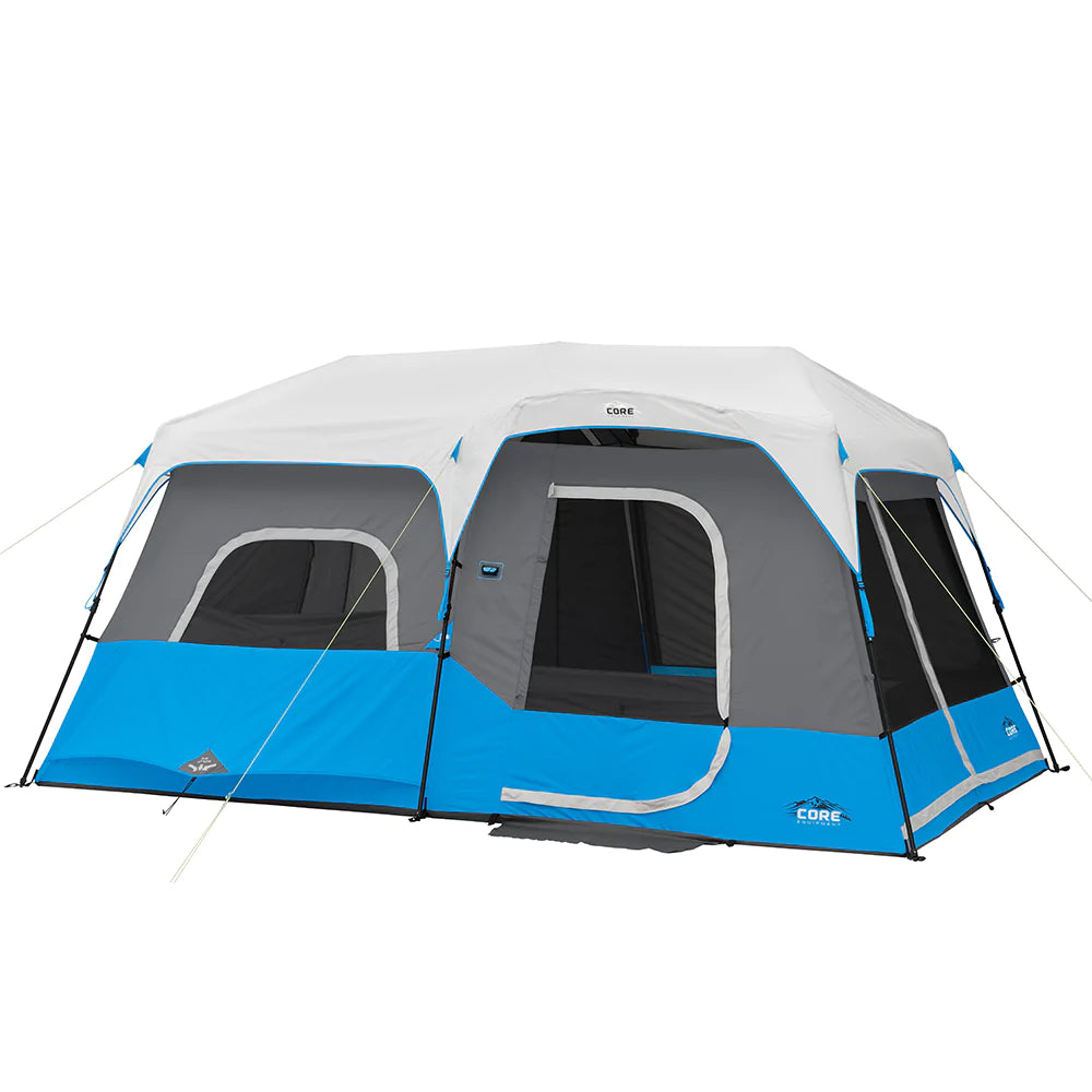 CORE 9 Person Lighted Instant Cabin Tent 14’ x 9’