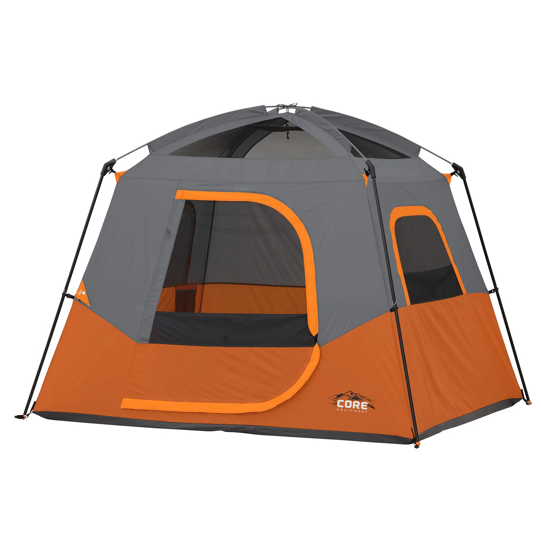 CORE 4 Person Straight Wall Cabin Tent 8' x 7'