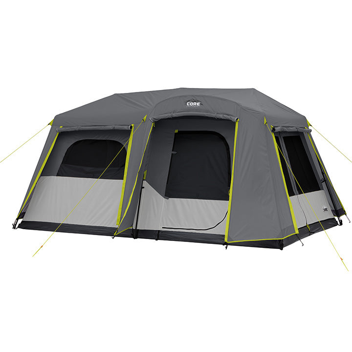 CORE 9 Person Instant Cabin Tent with Full Rainfly 14' x 9'