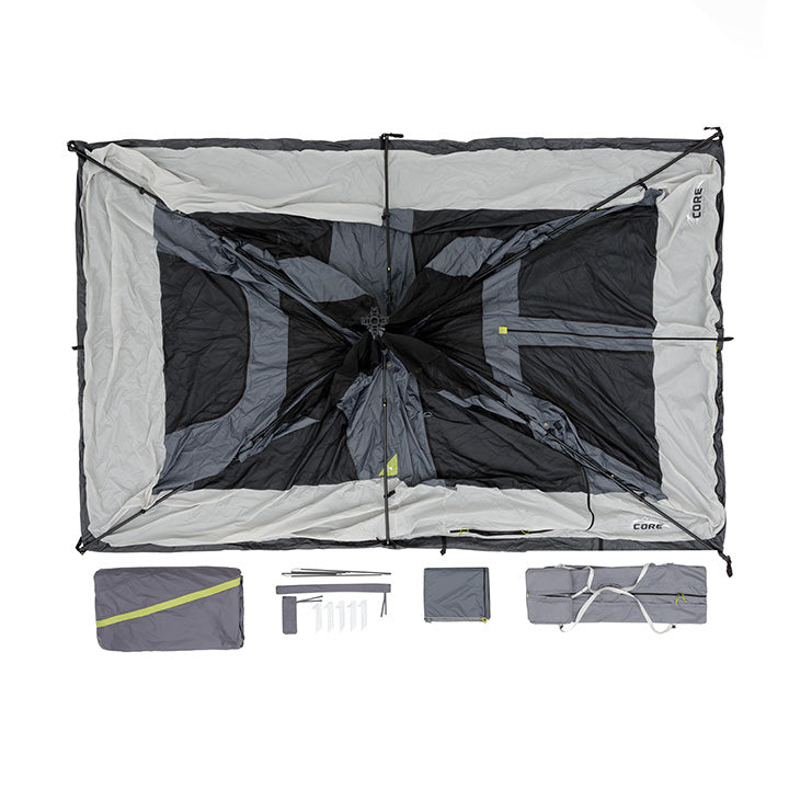 CORE 9 Person Instant Cabin Tent with Full Rainfly 14' x 9'