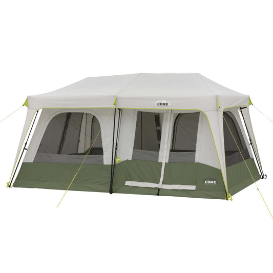 CORE 10 Person Lighted Instant Tent with Screen Room 14' x 10' –