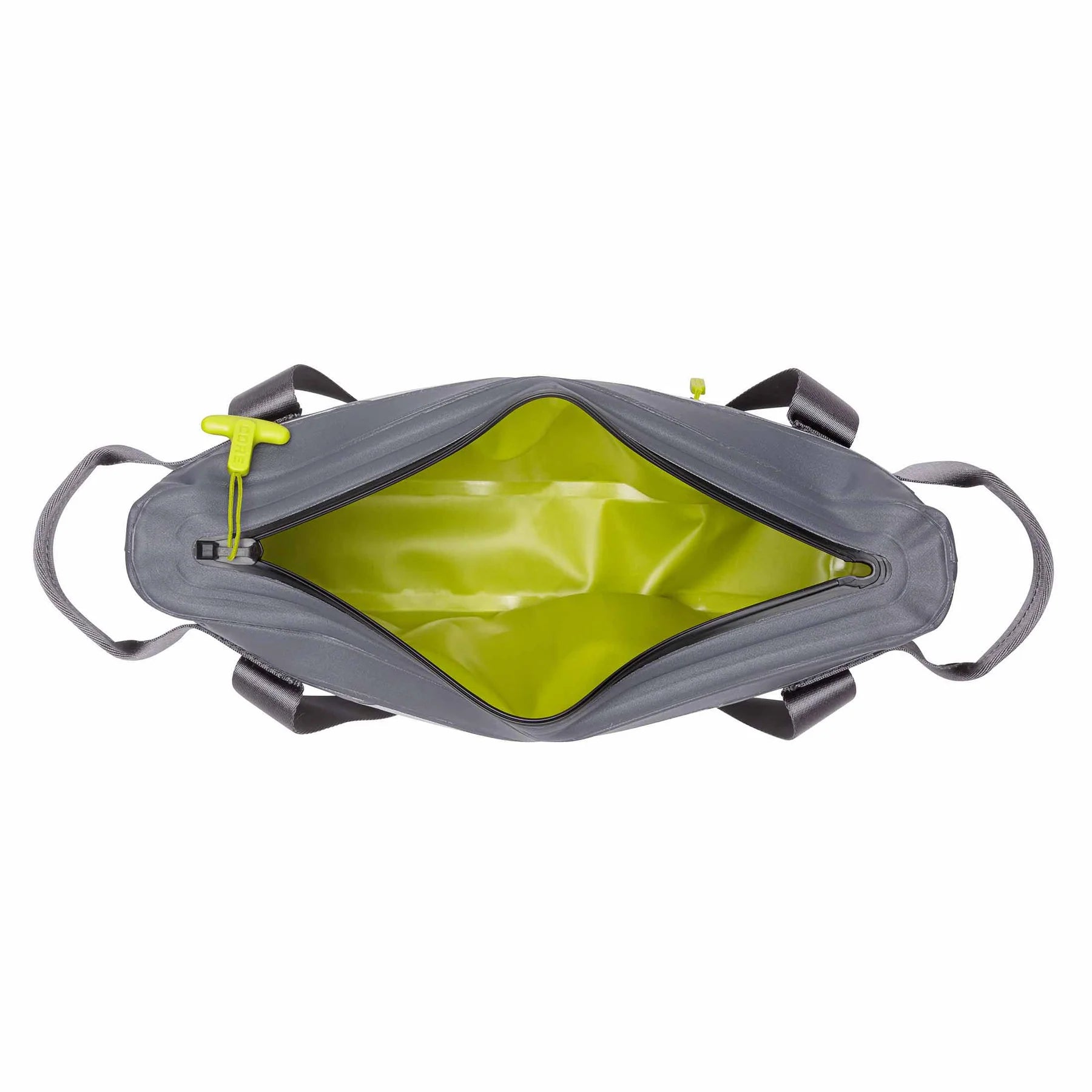 A blue CORE 10-liter soft cooler tote with a padded, insulated interior. The cooler is designed to hold up to 12 cans or other beverages and features a comfortable carrying handle.