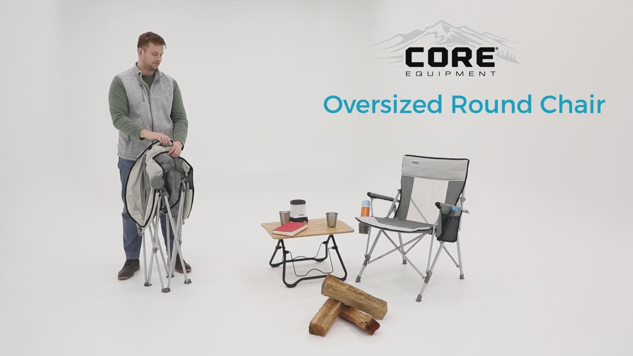 CORE Oversized Round Chair Mesh