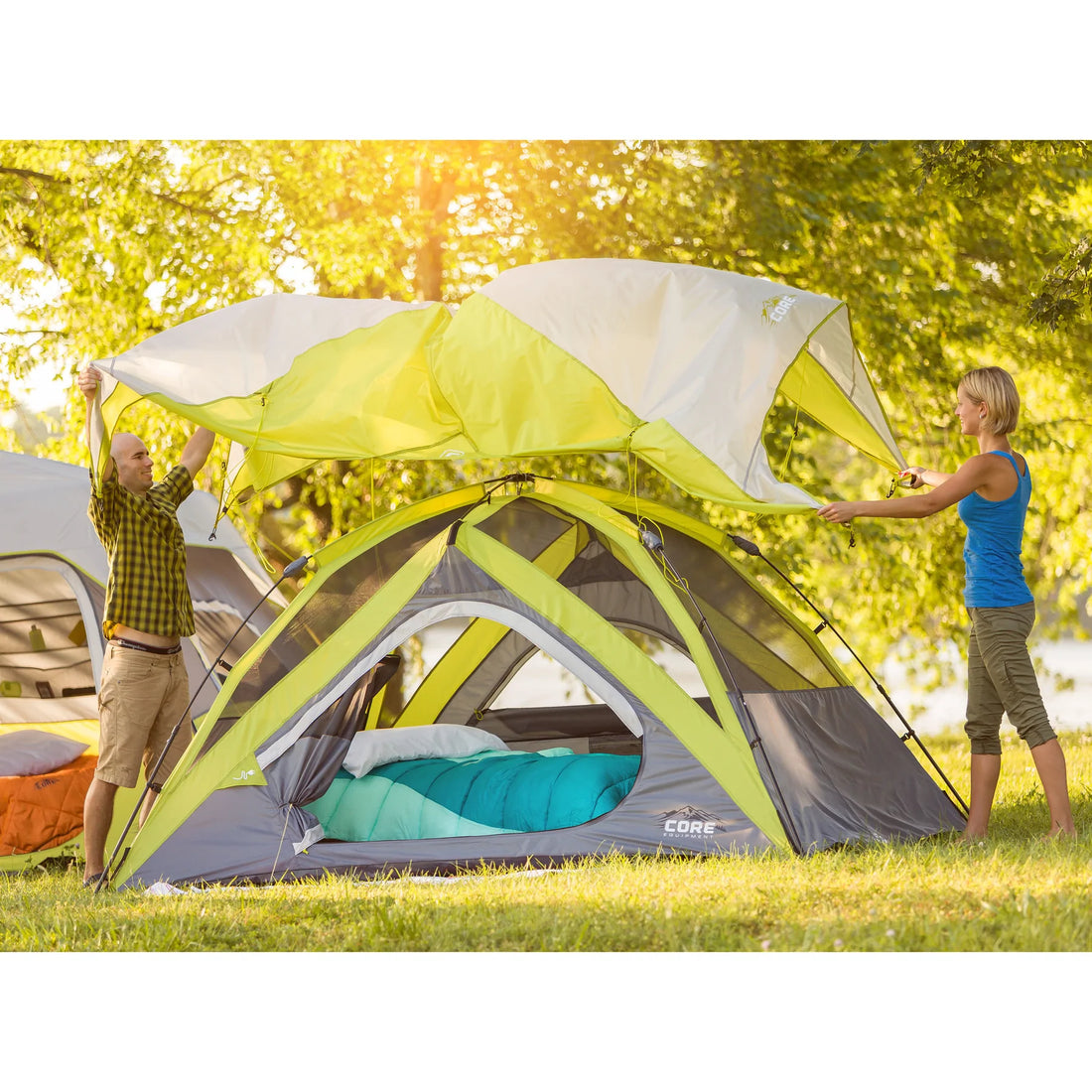 CORE 4 Person Instant Dome Tent 9' x 7'