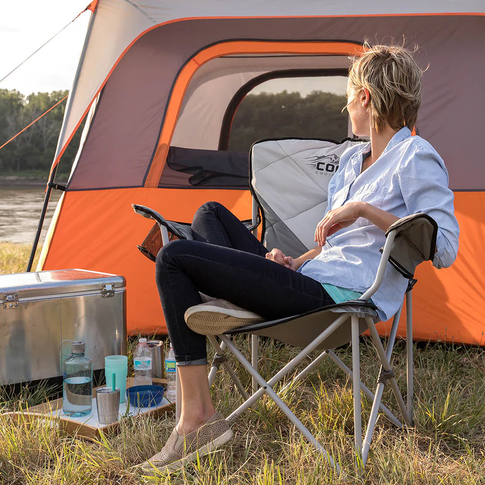 Quad store camping chair